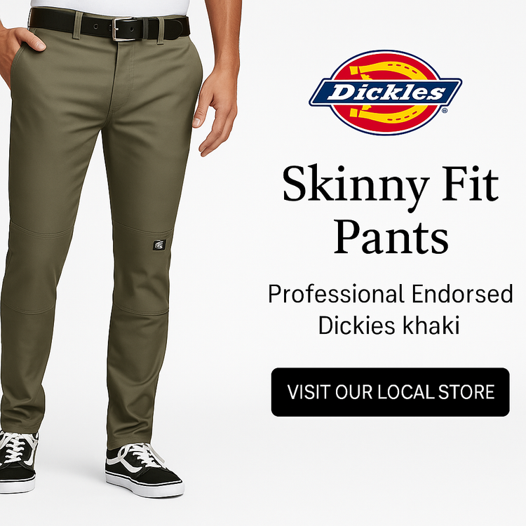FLEX Skinny Fit Double Knee Work Pants